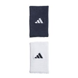 Adidas 5157213 Interval Large Reversible 2.0 Wristbands (Navy/White)