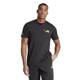 Adidas II5904 Tennis Play Graphic Tee (M) (Black)