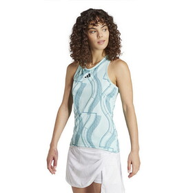 Adidas IK2239 Club Graphic Tank (W) (Aqua)