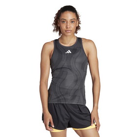 Adidas IT6574 Club Graphic Tank (W) (Carbon/Black)