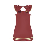 Ellesse SCQ17044-800 Clovere Dress (W) (Burgundy)
