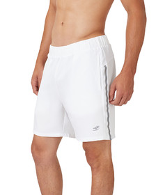 Fila TM03A262-100 Pickleball 8" Shorts (M) (White)