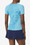 Fila TW03A264-466 Pickleball Solid Short Sleeve Tee (W) (Turquoise)