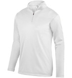 Augusta 5507-005 Wicking Fleece 1/4 Zip Pullover (M) (White)