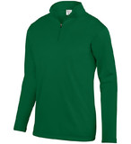 Augusta 5507-035 Wicking Fleece 1/4 Zip Pullover (M) (Dark Green)