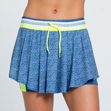 Lucky In Love CB741-Y72445 High Waist Ace of Steel Skirt (Steel Blue)