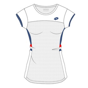 Lotto 218890-0F1 Girls Squadra III Tee (White)