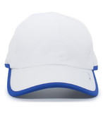 Pacific Headwear 410L-220 Pacific Lite Active Cap (U) (White/Royal)