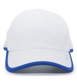 Pacific Headwear 410L-220 Pacific Lite Active Cap (U) (White/Royal)