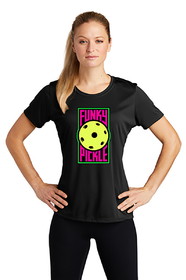 Funky Pickle *LST350-Funky Pickle Competitor Tee (W) (Black)