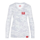 Selkirk RL-CM-WH-WM-LS Red Label Camo Long Sleeve V-Neck(W)(White)