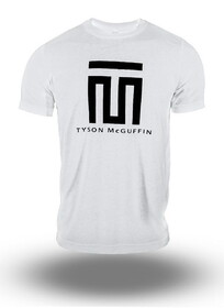 Selkirk TMTRI-WH-MN-SS Tyson McGuffin Logo Short Sleeve Crew (M)(White)