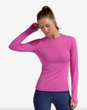 Bloquv 2001-Bubble Gum Pink 24/7 Long Sleeve Top (W) (Pink)