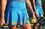 Faye+Florie CYF3X Tiger Stripe Holly Skirt (W) (Blue/Orange)