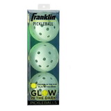 Franklin 52978 Glow in the Dark Outdoor Pickleballs (3x)