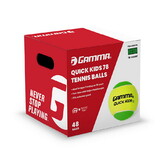 Gamma CQK7811 Quick Kids 78 Tennis Balls (Box 48x)