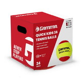Gamma CQK3611 Quick Kids 36 Tennis Balls (Box 24x)