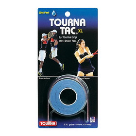 Tourna TG-2-XLB/W/P Tac "XL" Overgrip (3x)