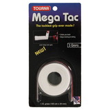 Tourna MT-W/BK/B Mega Tac Overgrip (3x)