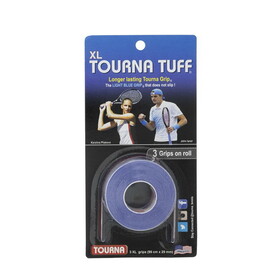 Tourna TUFF-1-XL Tuff XL Overgrip (3x) (Blue)