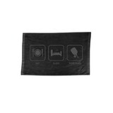 Fromuth GWP Eat Sleep Pickleball Towel (Black)
