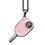 Hit Happy Tennis QG017 Hit Happy Sleek Pickleball Paddle Necklace (Pink)