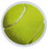 Donxing Usa IE009 Tennis Ball Car Magnet