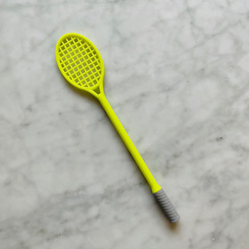 Courtgirl. QG807 Let's Play Racquet Pen (1x) (Yellow)