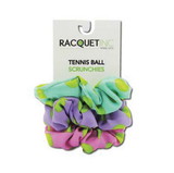 Fromuth RITG26/62 Tennis Ball Scrunchies (3x) (Solid Green, Purple, Pink)