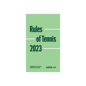 Usta QUSBR6 Rules of Tennis 2023 Handbook