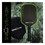 GRUVN MUVN-16H-Green MUVN-16H Raw Carbon Fiber Pickleball Paddle