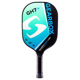 Gearbox 1PGH713-B1 GH7+ Pickleball Paddle (4" Grip) (Blue/Green)