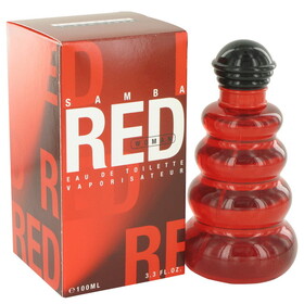 SAMBA RED by Perfumers Workshop 401329 Eau De Toilette Spray 3.4 oz