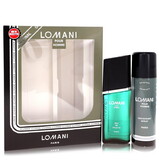 Lomani 418269 Gift Set -- 3.4 oz Eau De Toilette Spray + 6.7 oz Deodorant Spray, for Men