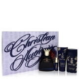 Christian Audigier 465927 Gift Set -- 3.4 oz Eau De Toilette Spray + .25 oz MIN EDT + 3 oz Body Wash + 2.75 Deodorant Stick, for Men