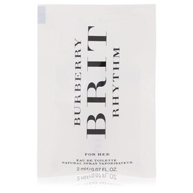 Burberry Brit Rhythm by Burberry 524567 Vial (sample) .06 oz