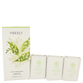 Yardley London 535326 3 x 3.5 oz Soap 3.5 oz,for Women
