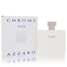 Chrome Pure by Azzaro 538435 Eau De Toilette Spray 3.4 oz