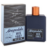 Aeropostale His 1987 Denim by Aeropostale 549551 Eau De Toilette Spray 3.4 oz