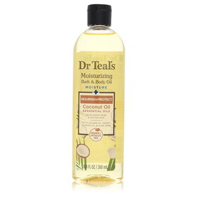Dr Teal's Moisturizing Bath & Body Oil by Dr Teal's 550659 Nourishing Coconut Oil with Essensial Oils, Jojoba Oil, Sweet Almond Oil and Cocoa Butter 8.8 oz