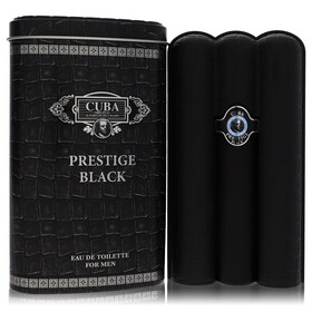 Cuba Prestige Black by Fragluxe 550691 Eau De Toilette Spray 3 oz