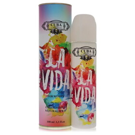 Cuba La Vida by Cuba 550707 Eau De Parfum Spray 3.3 oz