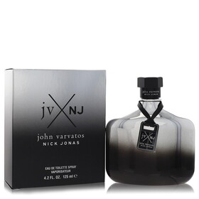 John Varvatos Nick Jonas JV x NJ by John Varvatos 551555 Eau De Toilette Spray (Silver Edition) 4.2 oz
