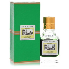 Jannet El Firdaus by Swiss Arabian Concentrated Perfume Oil Free From Alcohol (Unisex Green Attar) .30 oz