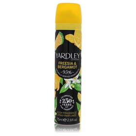 Yardley Freesia & Bergamot By Yardley London 552632 Body Fragrance Spray 2.6 Oz