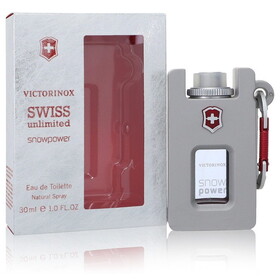 Swiss Unlimited Snowpower by Swiss Army 554204 Eau De Toilette Spray 1 oz