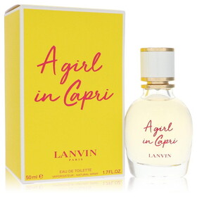 A Girl in Capri by Lanvin 557142 Eau De Toilette Spray 1.7 oz