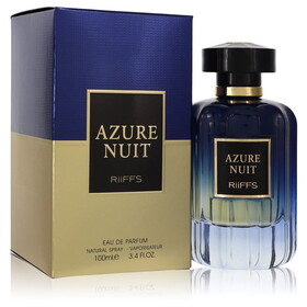 Azure Nuit by Riiffs 557754 Eau De Parfum Spray 3.4 oz