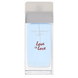 Light Blue Love Is Love by Dolce & Gabbana 559408 Eau De Toilette Spray (Tester) 3.3 oz