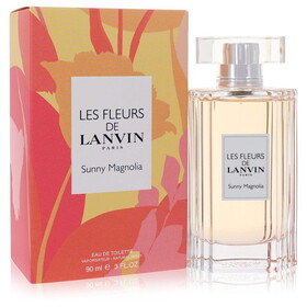 Les Fleurs De Lanvin Sunny Magnolia by Lanvin 560841 Eau De Toilette Spray 3 oz